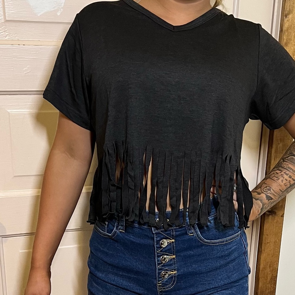Fringe top